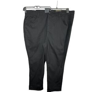 NYDJ Margot Girlfriend Cool Embrace Black 24W Lift Tuck Technology NWT